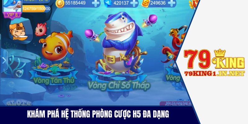 Khám phá hệ thống phòng cược H5 đa dạng
