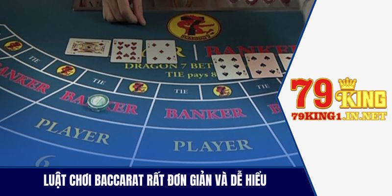 Luật chơi Baccarat rất đơn giản và dễ hiểu